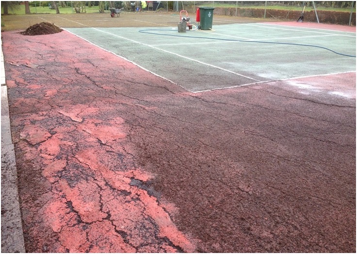 general tennis court problems