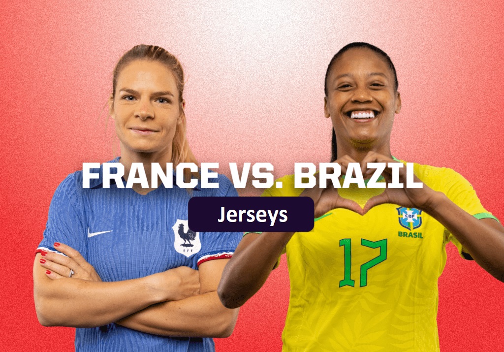 Soccer Jerseys Brazil vs France